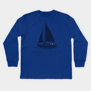 Andy & Red's Fishing Charters Kids Long Sleeve T-Shirt